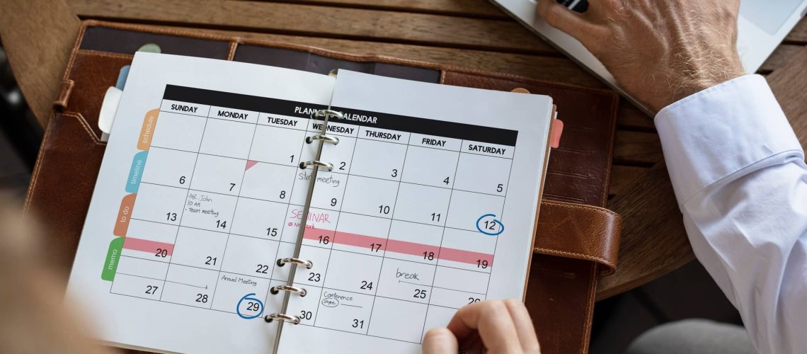 Personal Organizer Management Schedule Planning